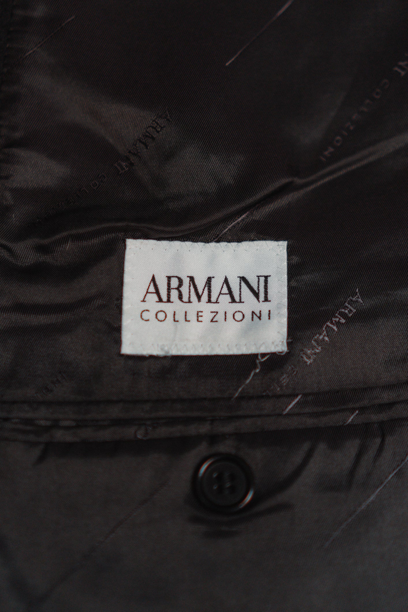 BLACK BLAZER ARMANI COLLEZIONI SIZE L/XL UK 12/14