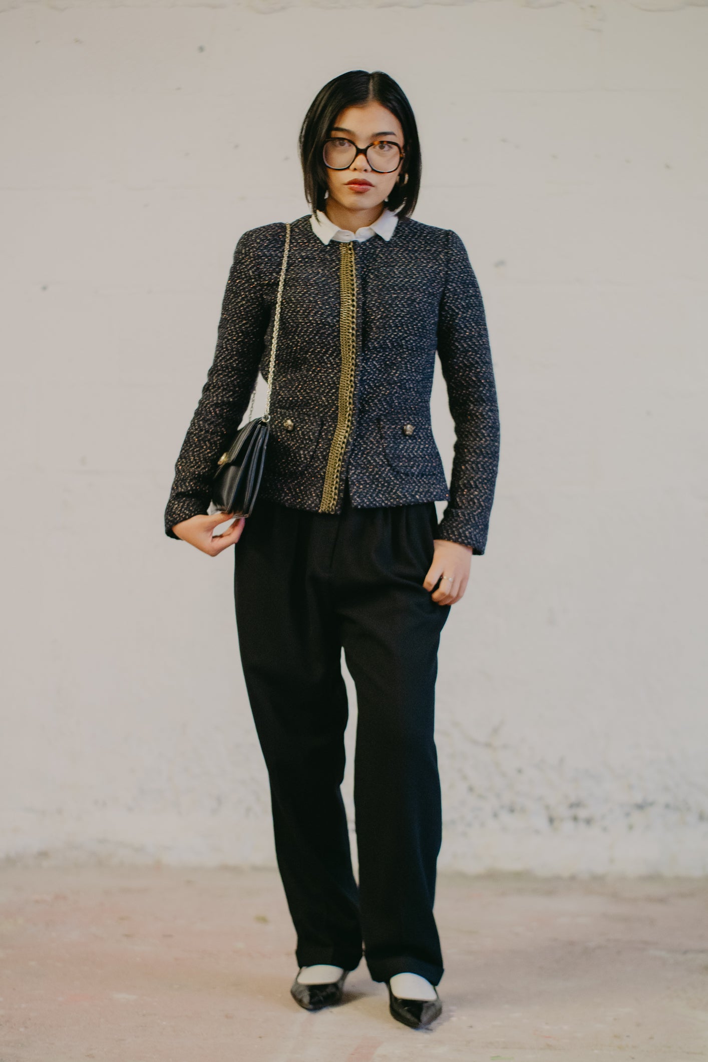 Luisa Spagnoli boucle jacket Size XS/S UK 6/8