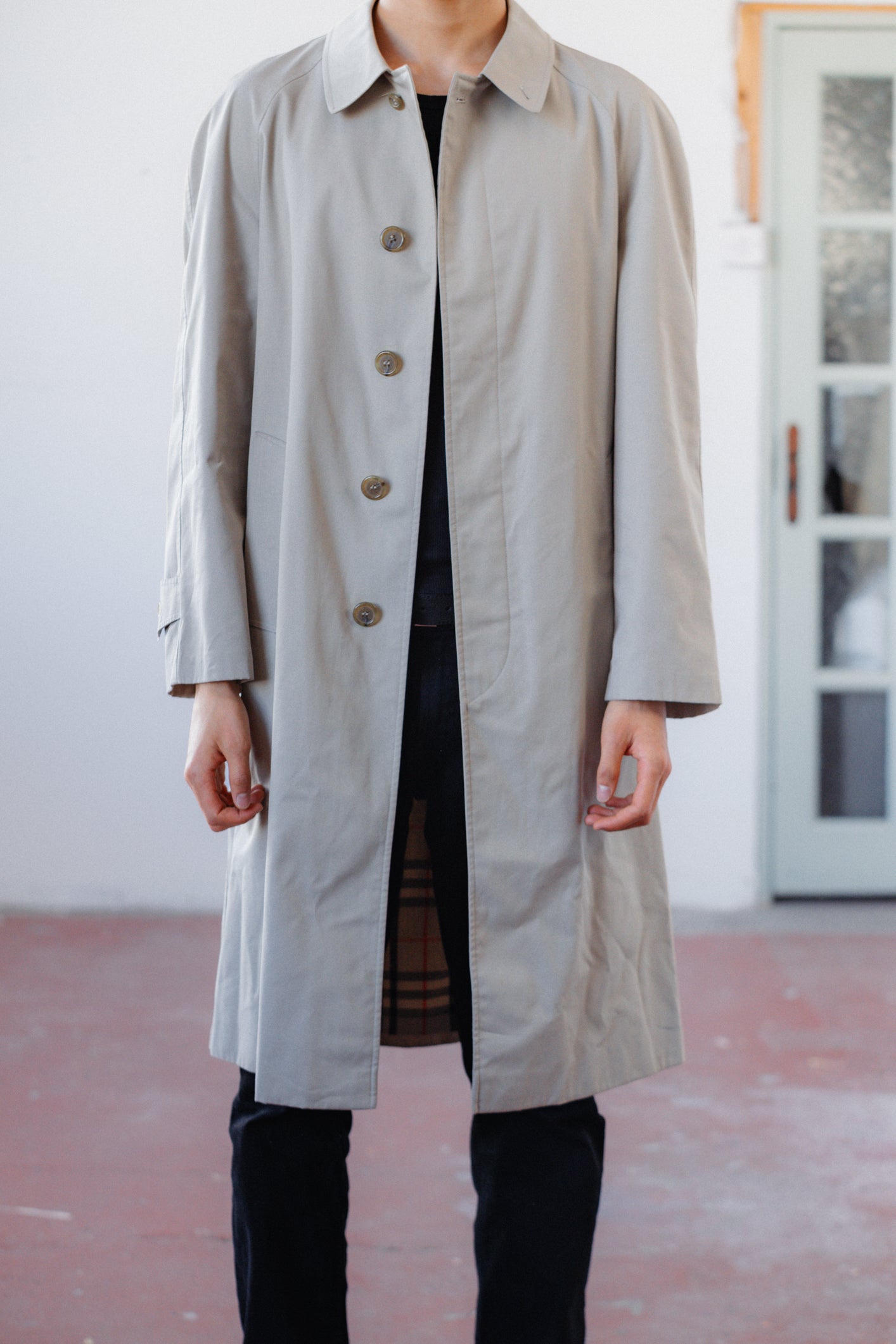 Brooklin Trademark Waterproof Trench Coat