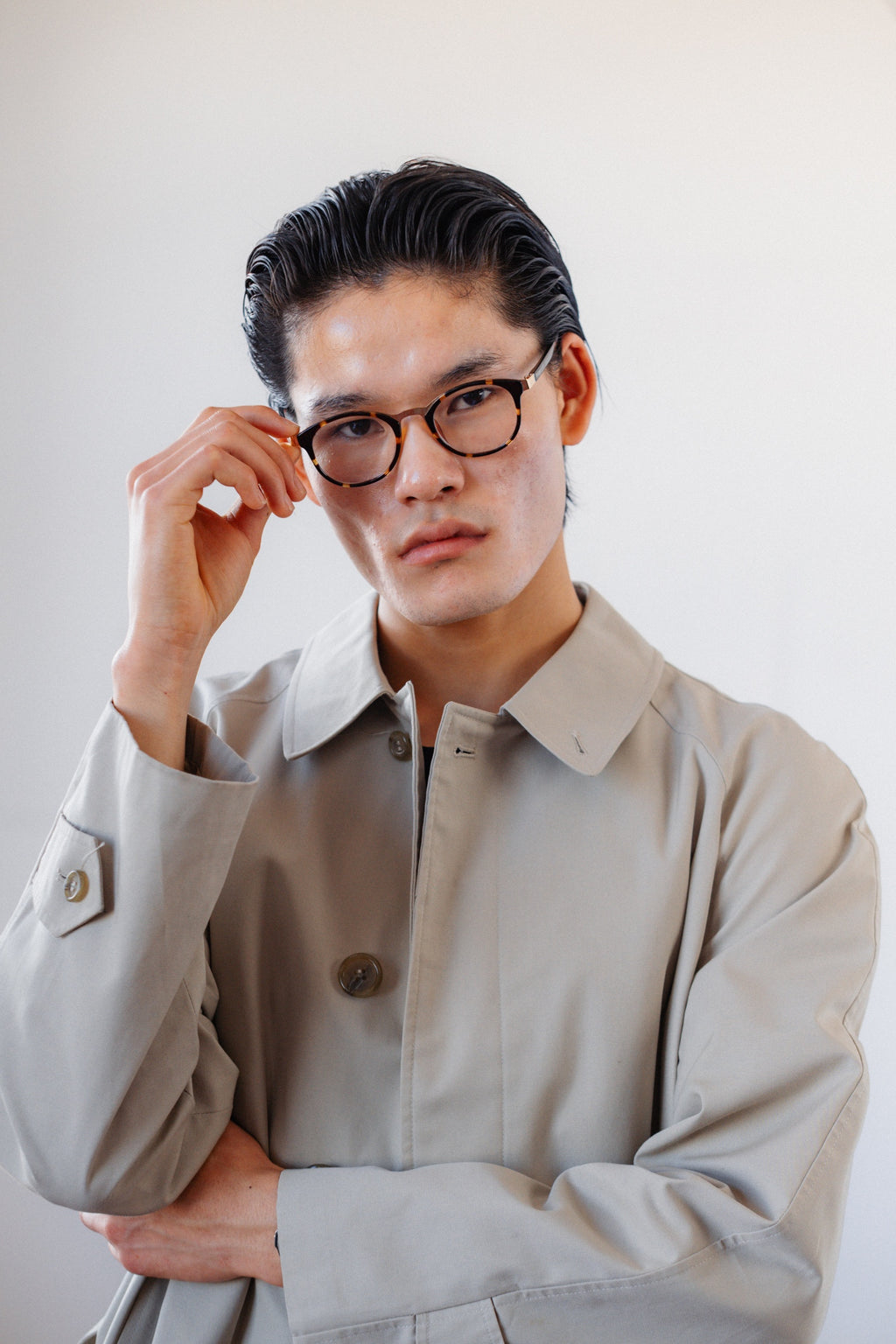 Brooklin Trademark Waterproof Trench Coat