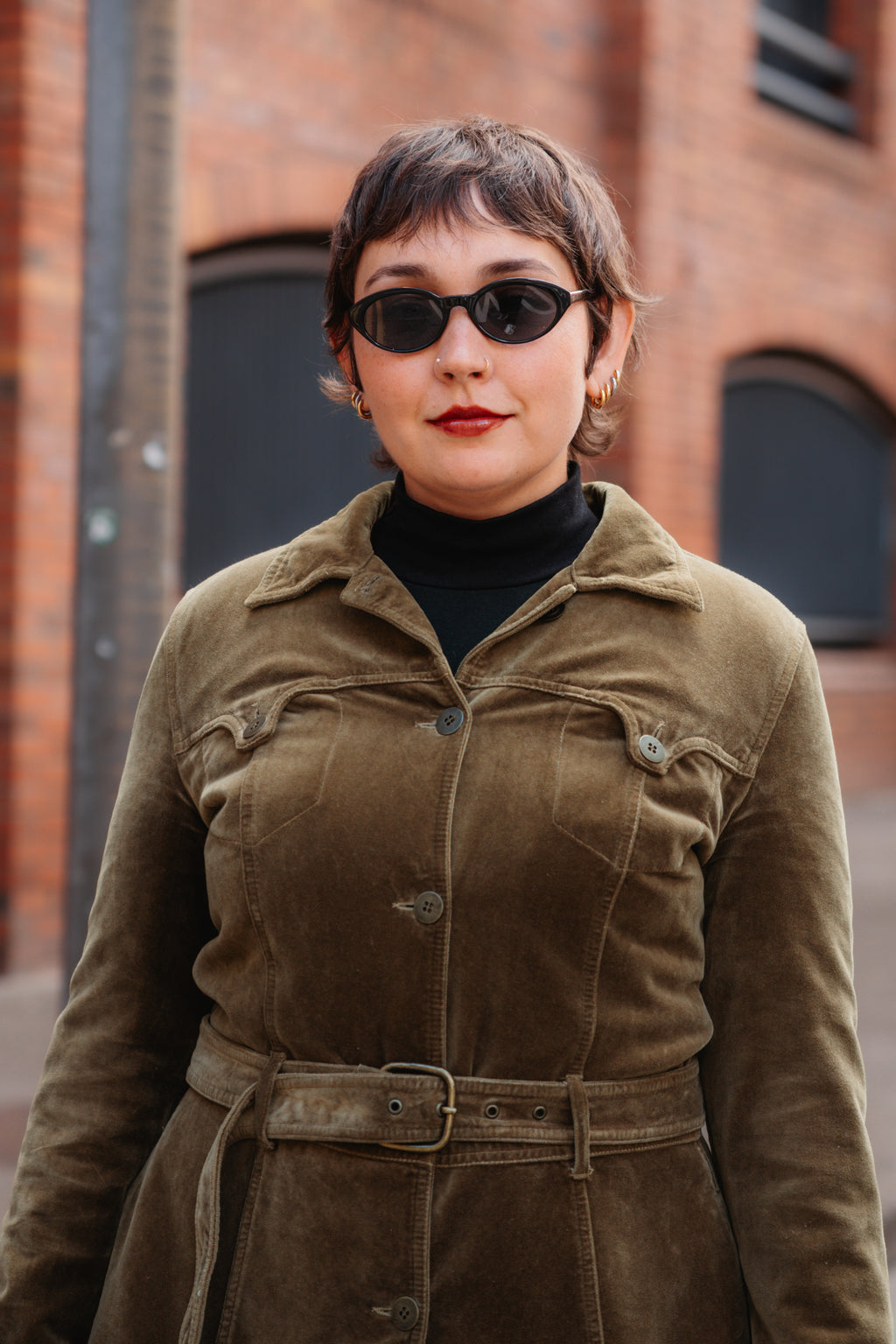 Armani Jeans Velvet Coat