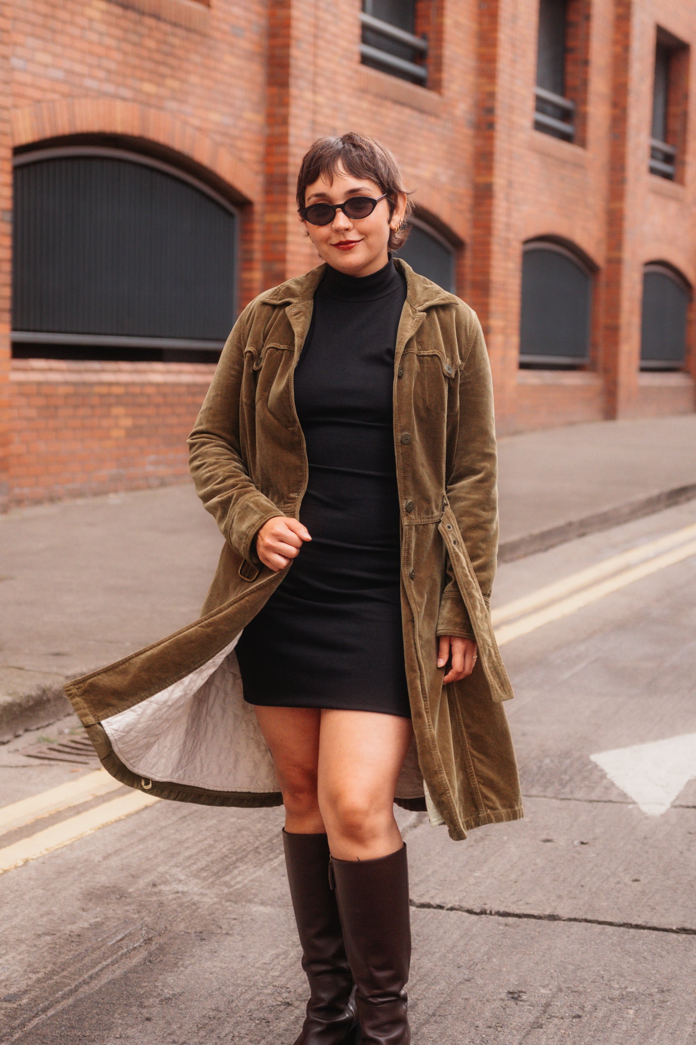 Armani Jeans Velvet Coat