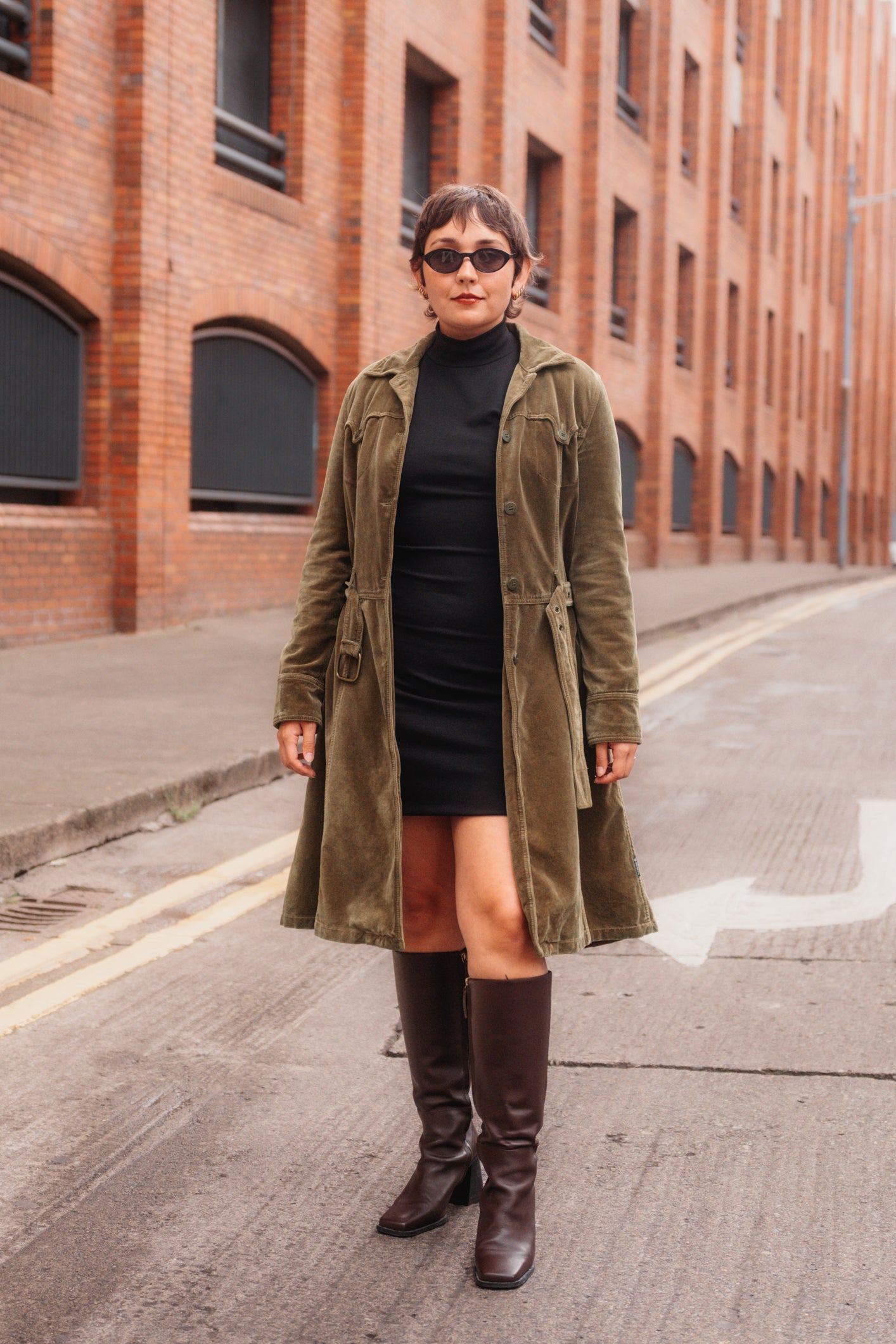 Armani Jeans Velvet Coat