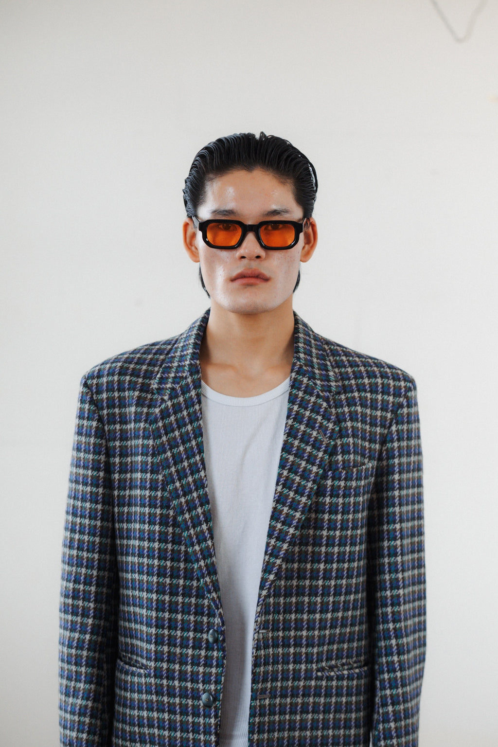 Daniel Dodd Houndstooth Wool & Alpaca Blazer
