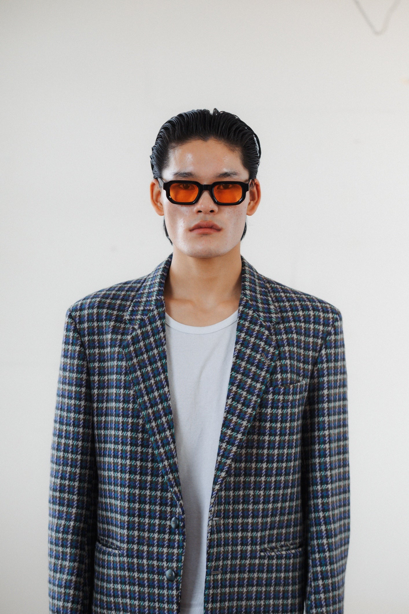 Daniel Dodd Houndstooth Wool & Alpaca Blazer
