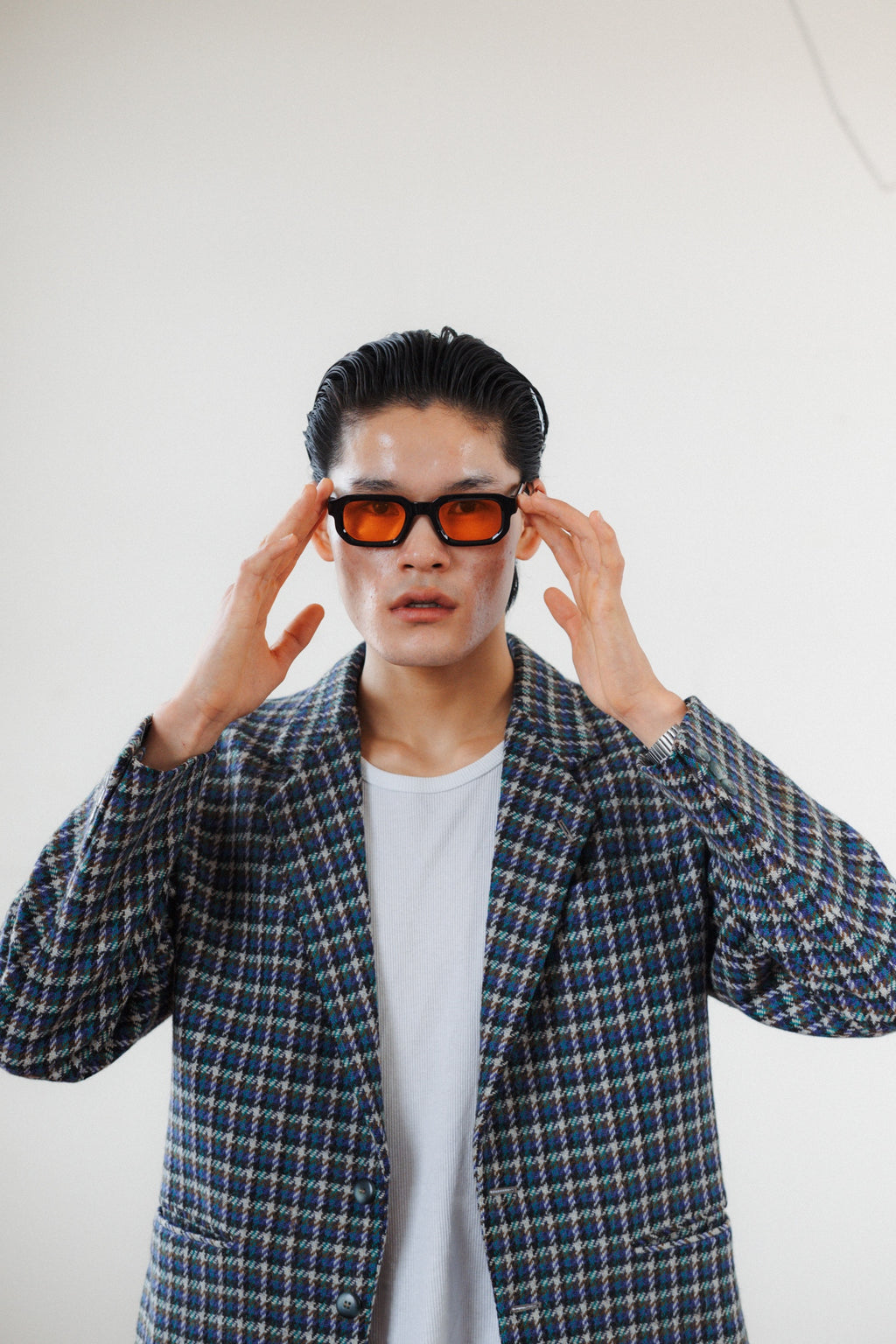 Daniel Dodd Houndstooth Wool & Alpaca Blazer