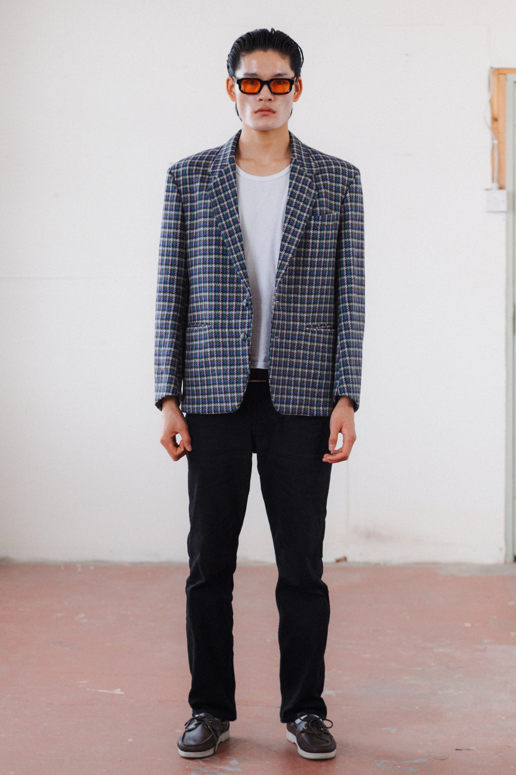 Daniel Dodd Houndstooth Wool & Alpaca Blazer