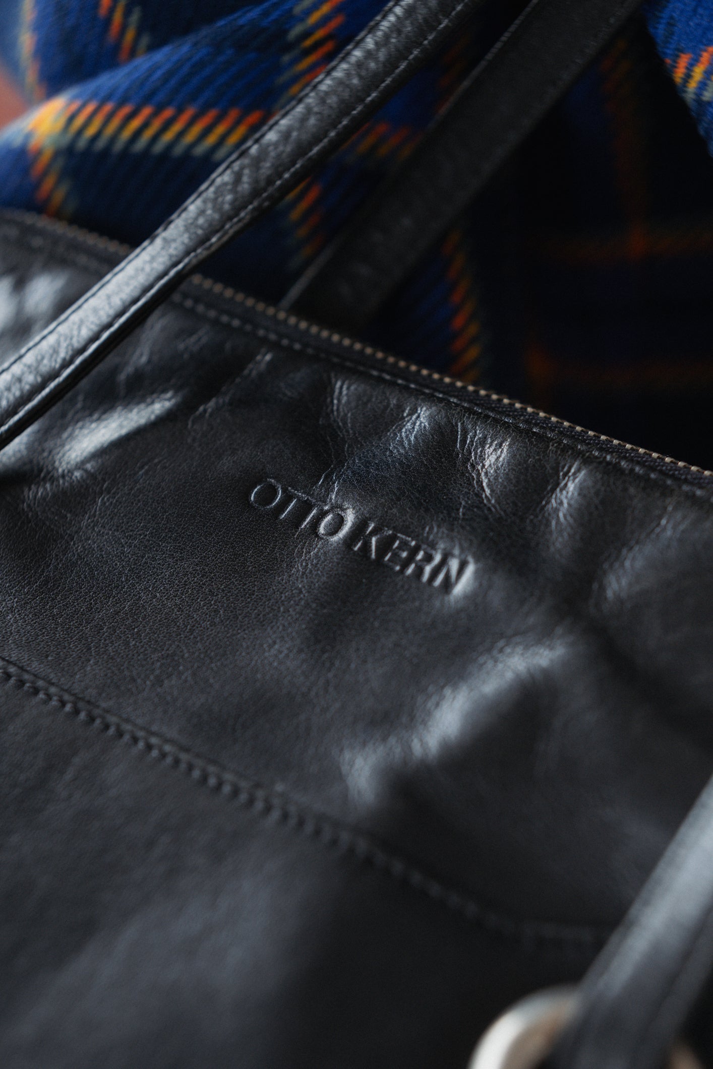 Otto Kern Leather Shoulder Tote