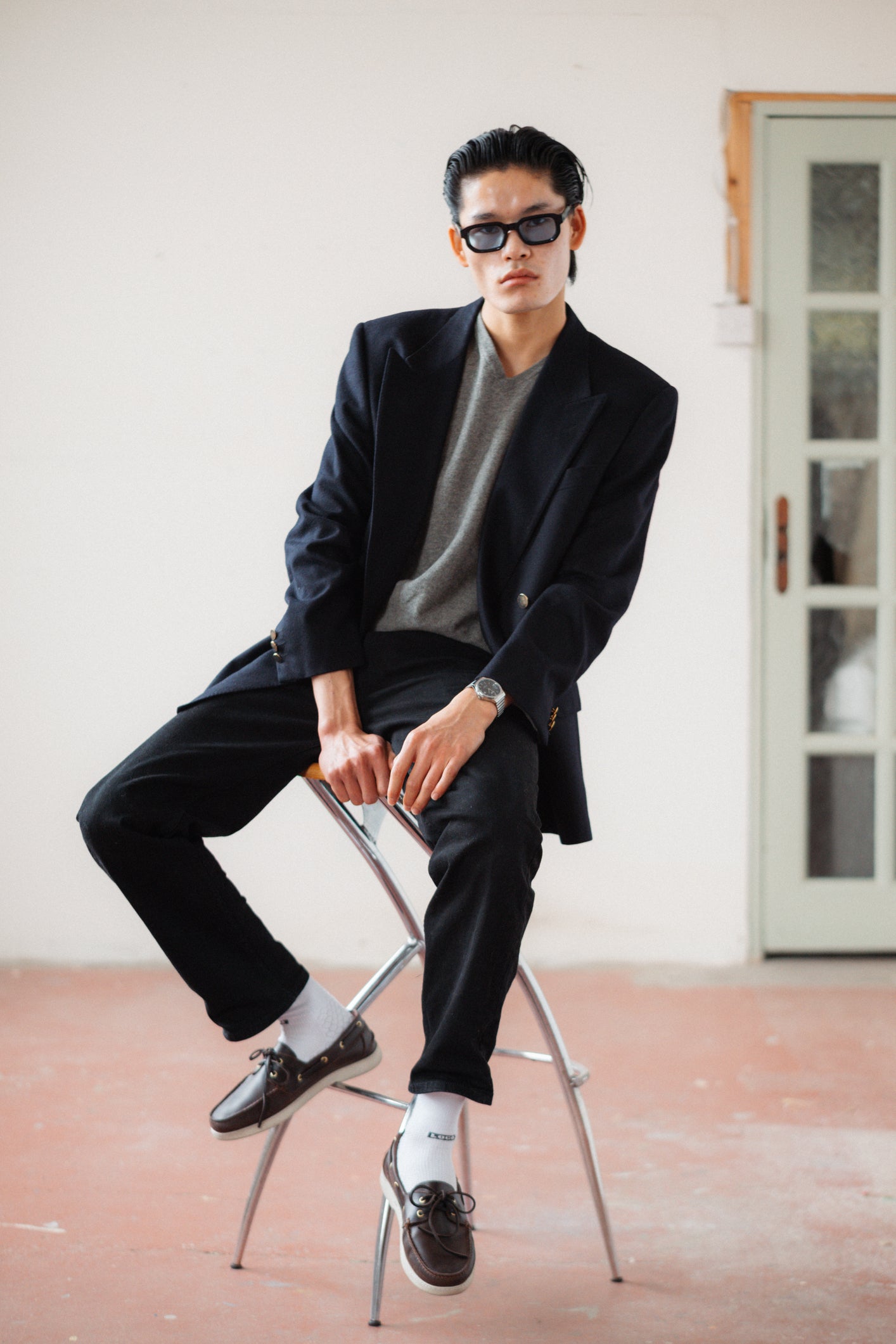 Ungaro Paris Navy Blazer