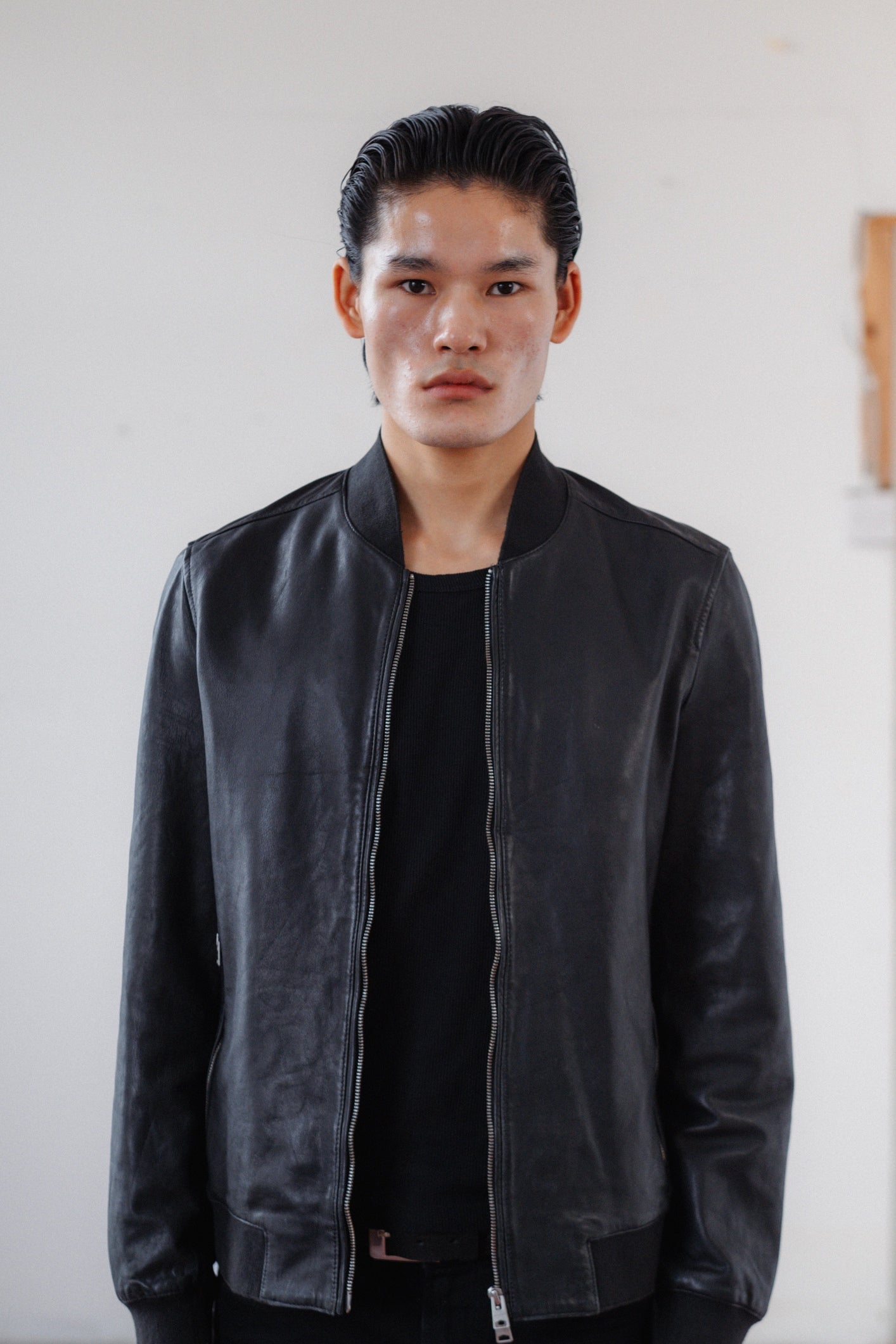 AllSaints Leather Bomber