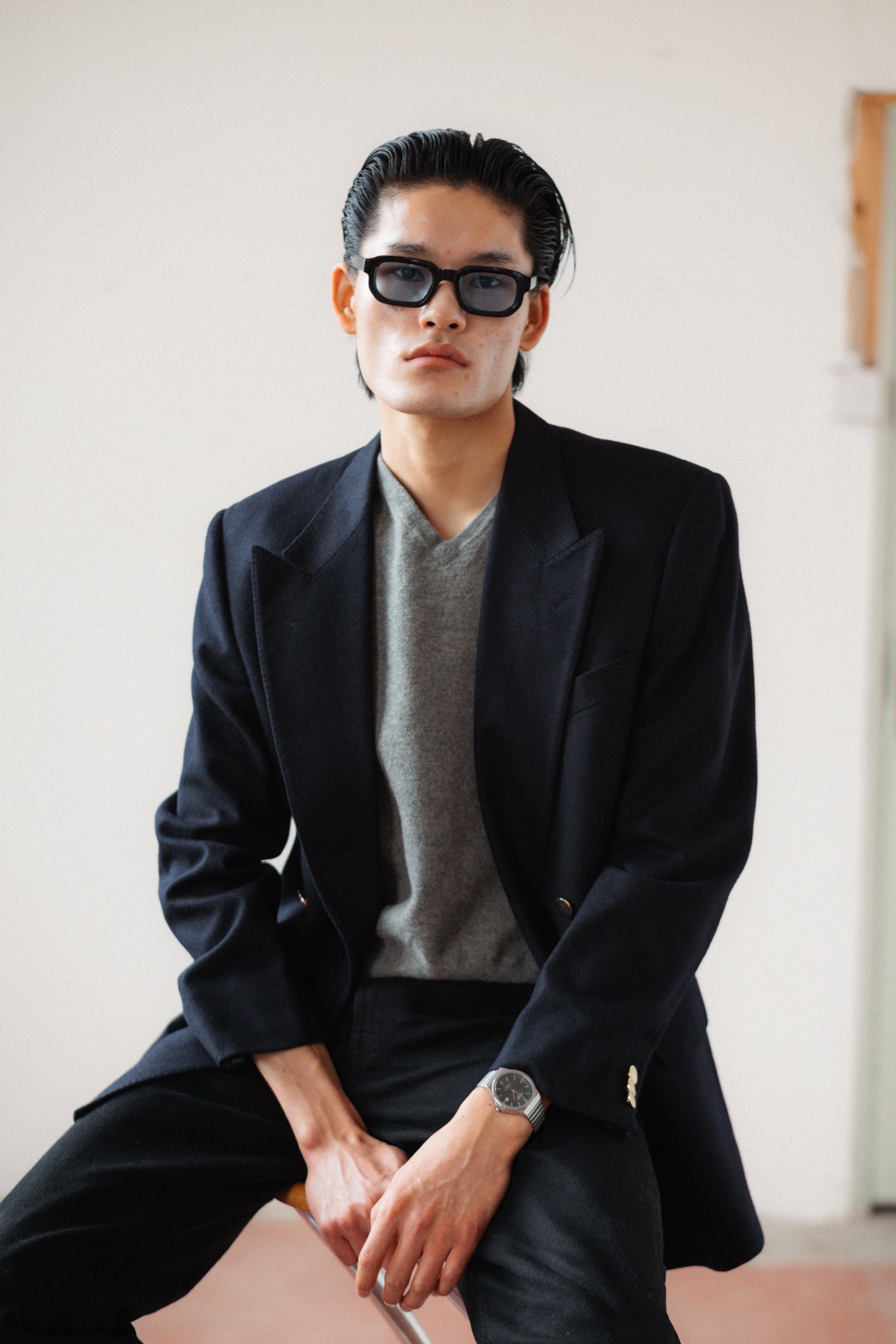 Ungaro Paris Navy Blazer