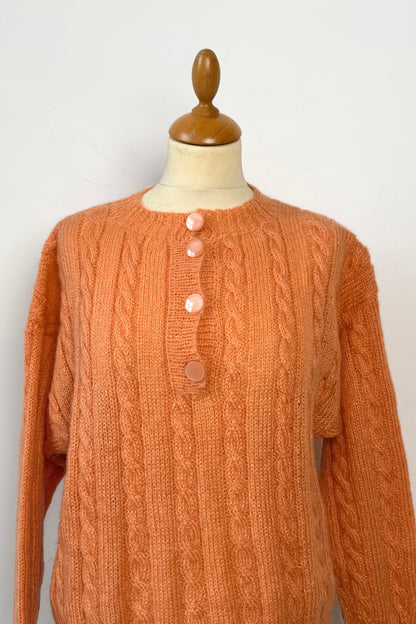 PEACH JUMPER SIZE S UK 6/8