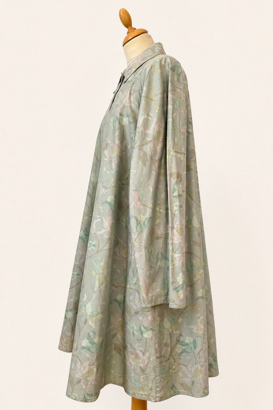 Floral Swing Trench Coat