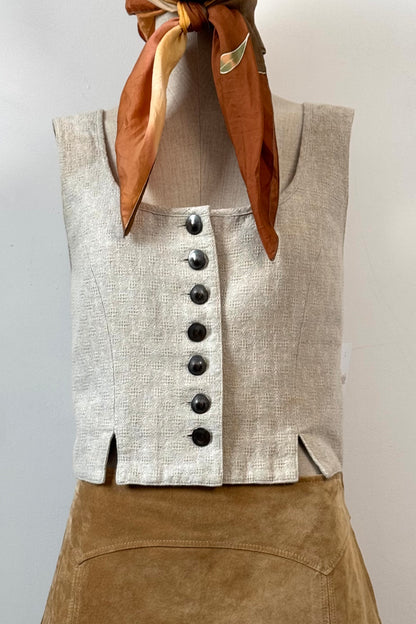 CORSET VEST SIZE M UK 10