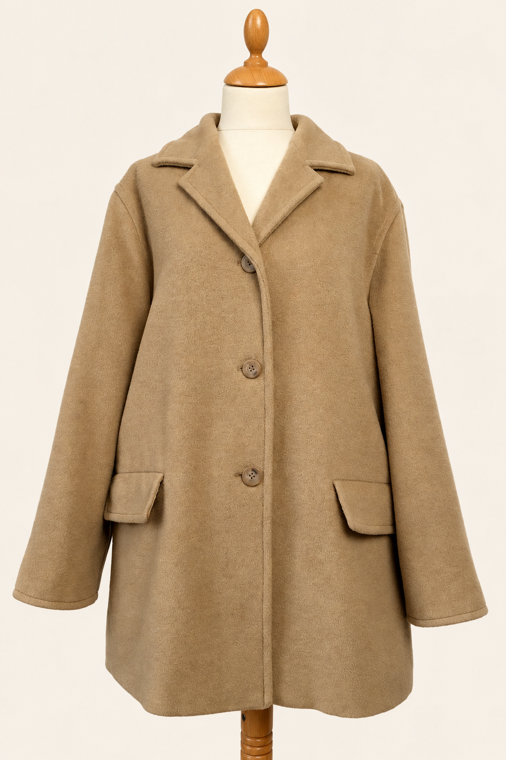 Marella Camel Wool Coat
