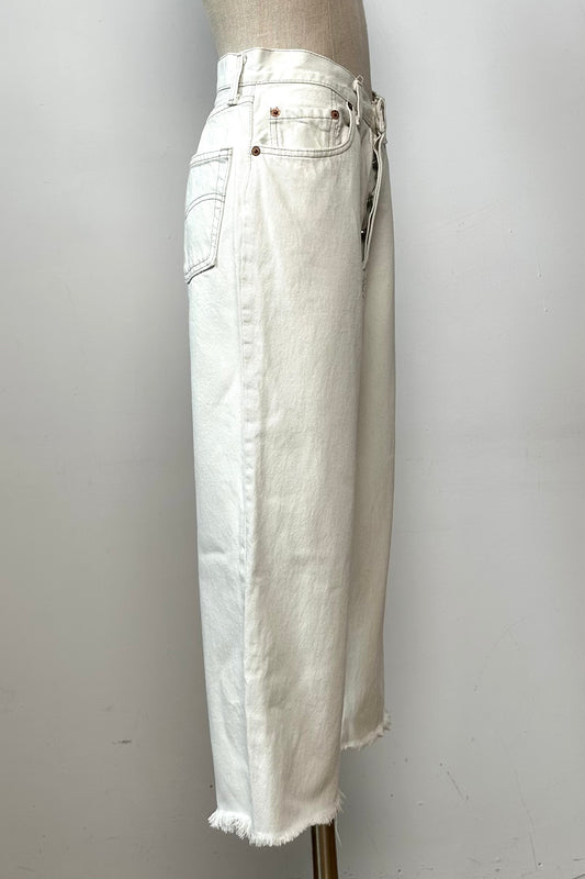 CAPRI WHITE LEVIS SIZE 6 EU 34