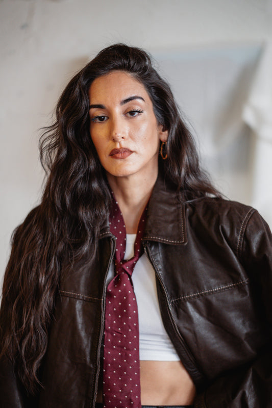 Hidepark Brown Leather Jacket - Genuine Leather, Brass Sleeve Buttons, Straight Fit, UK 10/12 M/L