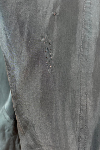 GREEN SILK BOMBER SIZE M UK 10