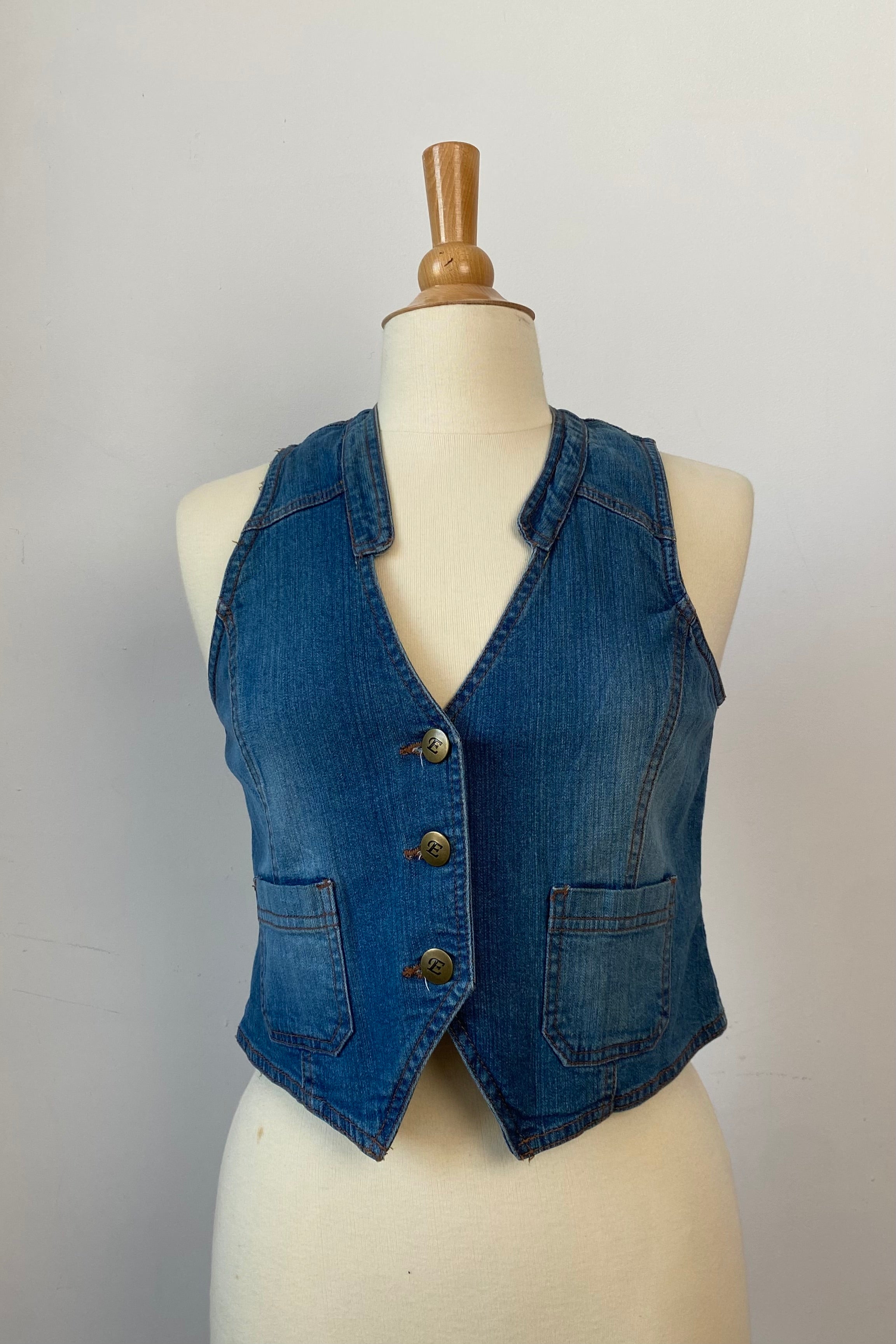 Denim Waiscoat