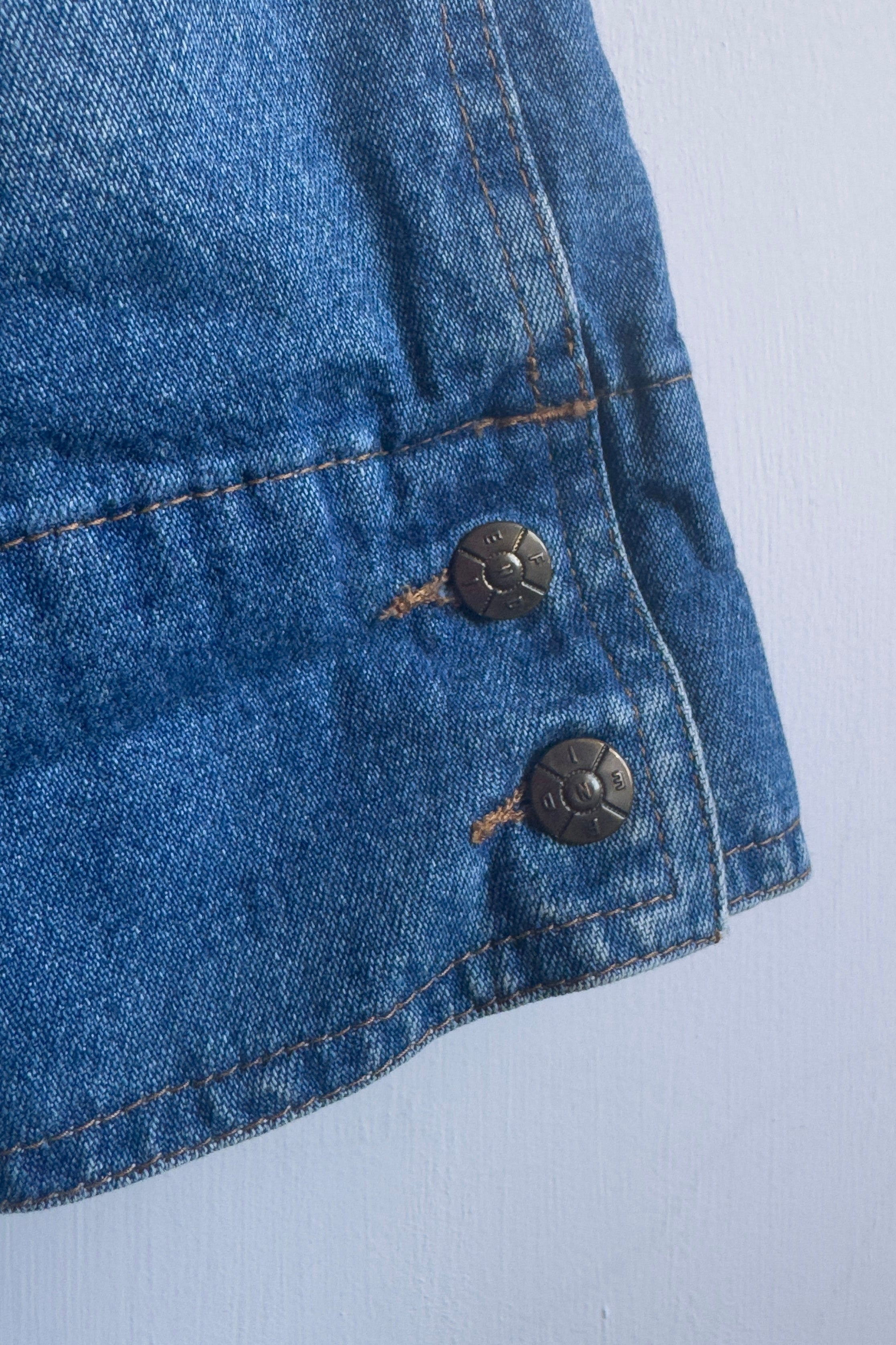 Fendi Denim Jacket Blazer Style