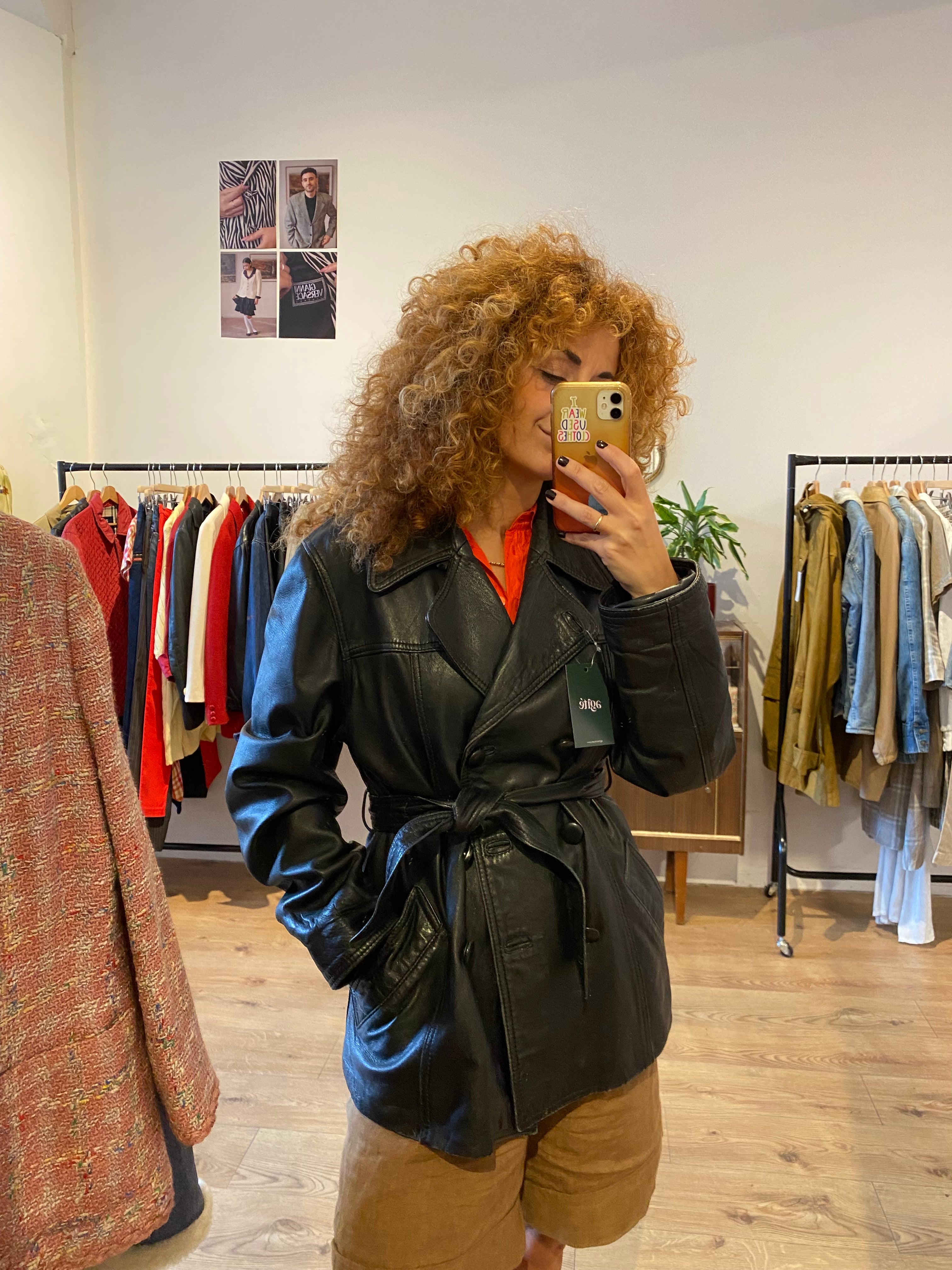 Leather jacket