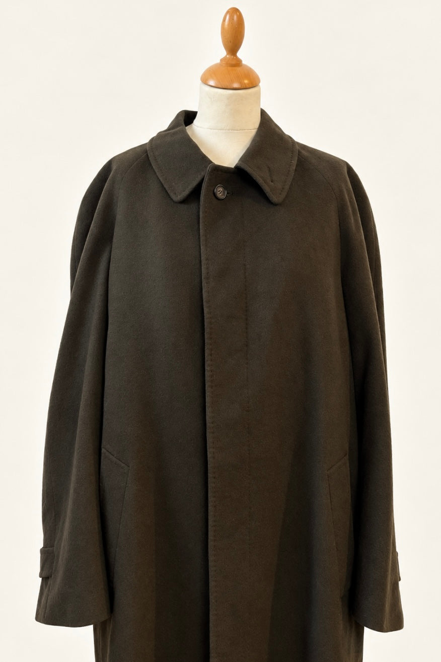 Pure Wool Olive Coat
