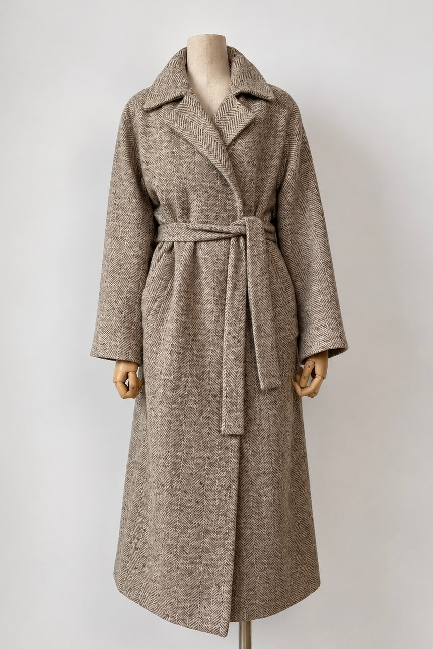 Luisa Spagnoli Herringbone Coat