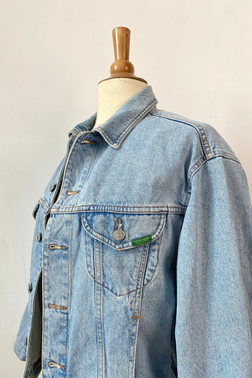 Benetton Light Denim Jacket