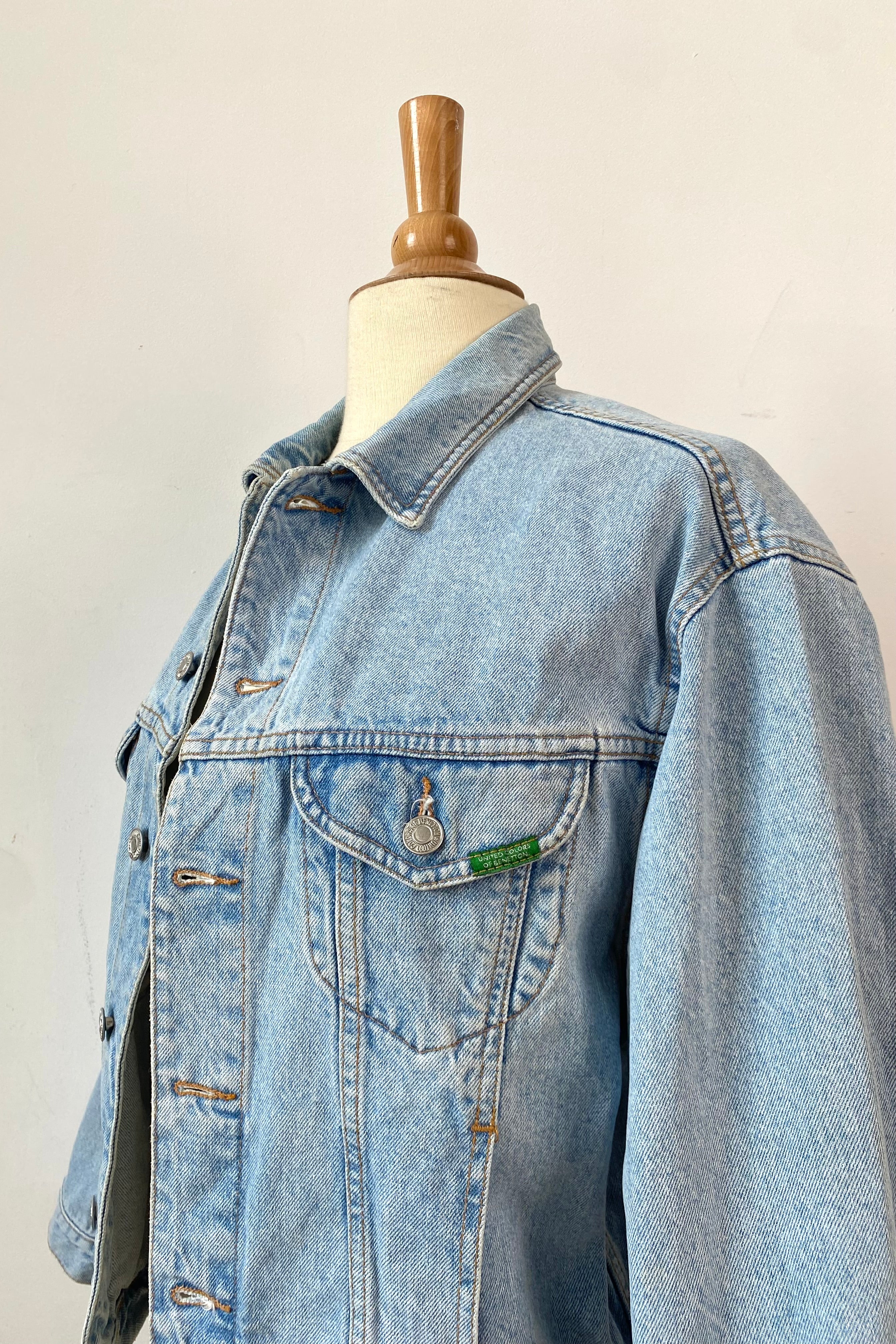 Benetton Light Denim Jacket