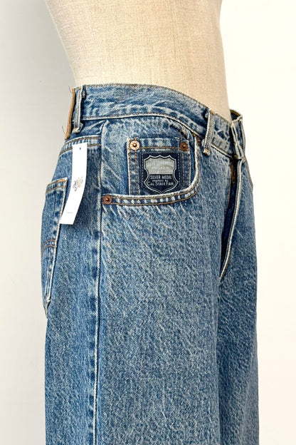 SUPER HIGH WAISTED LEVI'S W28 L32 SIZE S UK 8