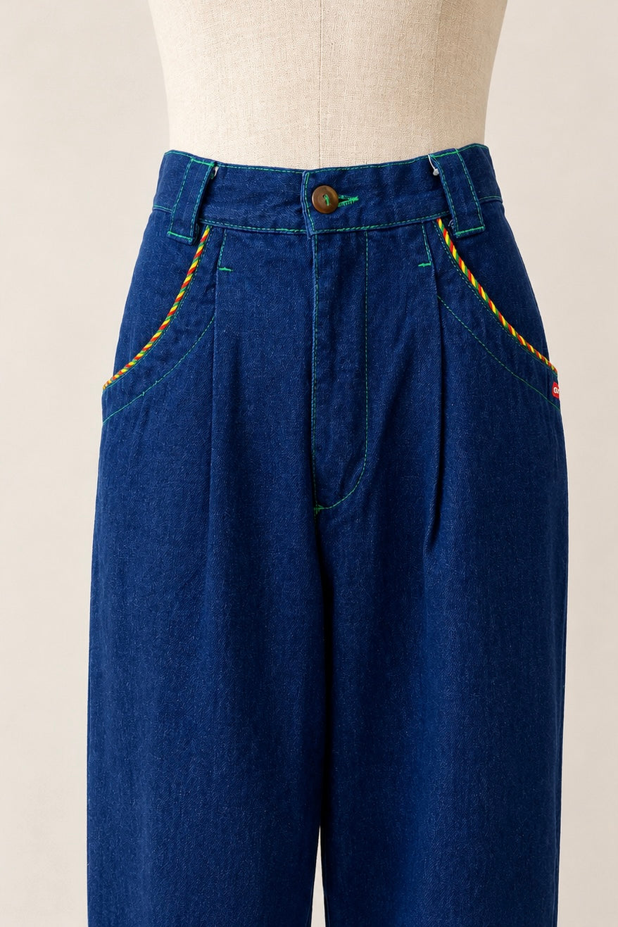 Carrera “California” Contrast Stitch Denim Jeans