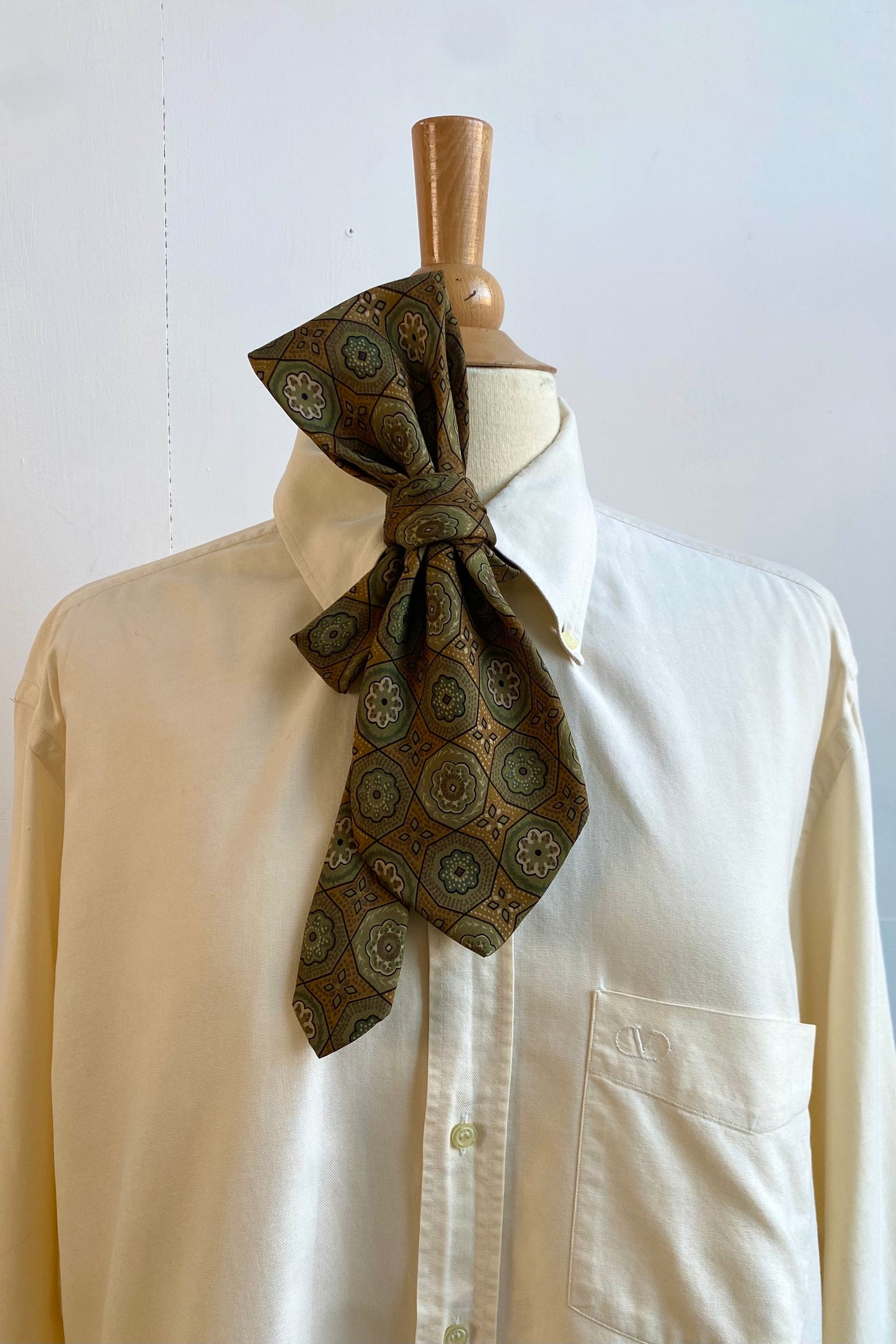 Giorgio Armani Geometric Silk Tie