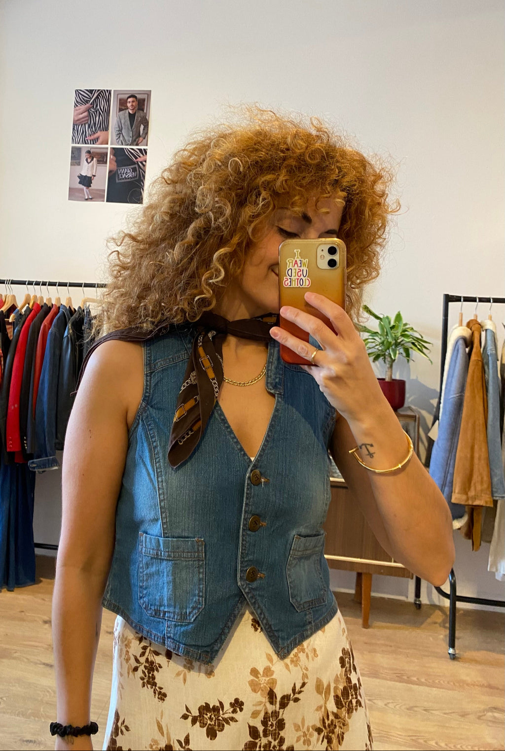 Denim Waiscoat