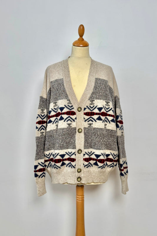 ETHNIC CARDIGAN SIZE M/L UK 10/12