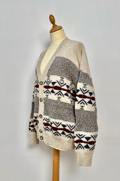 ETHNIC CARDIGAN SIZE M/L UK 10/12