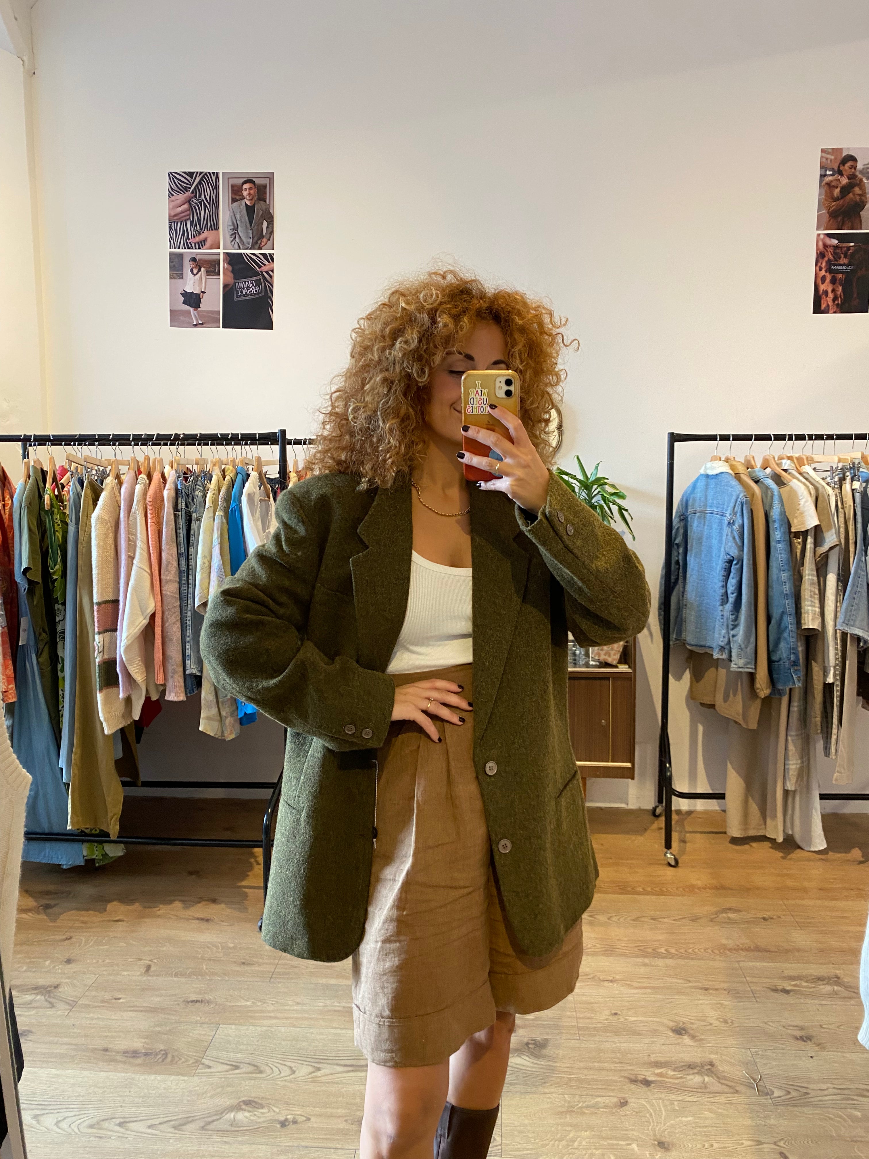 Olive Blazer size L/XL