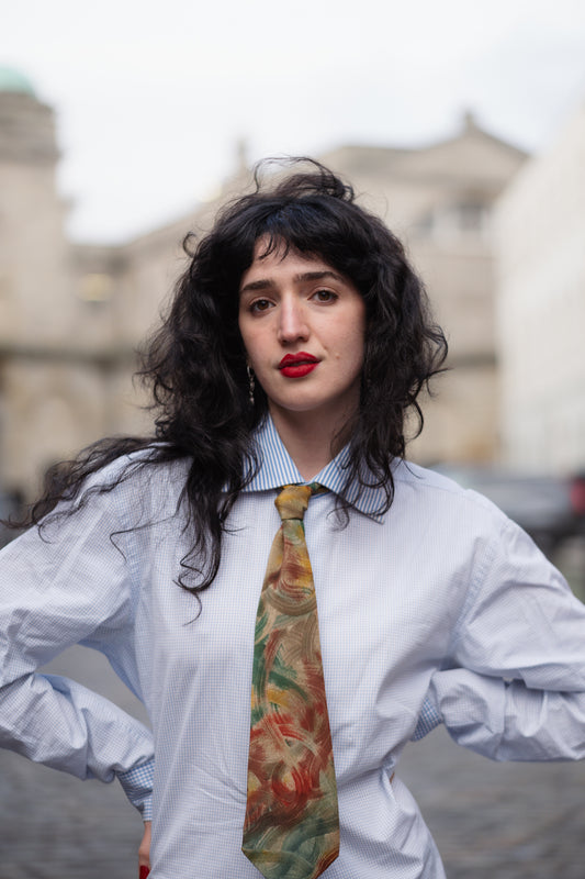 Vintage Valentino Cravatte Silk Tie