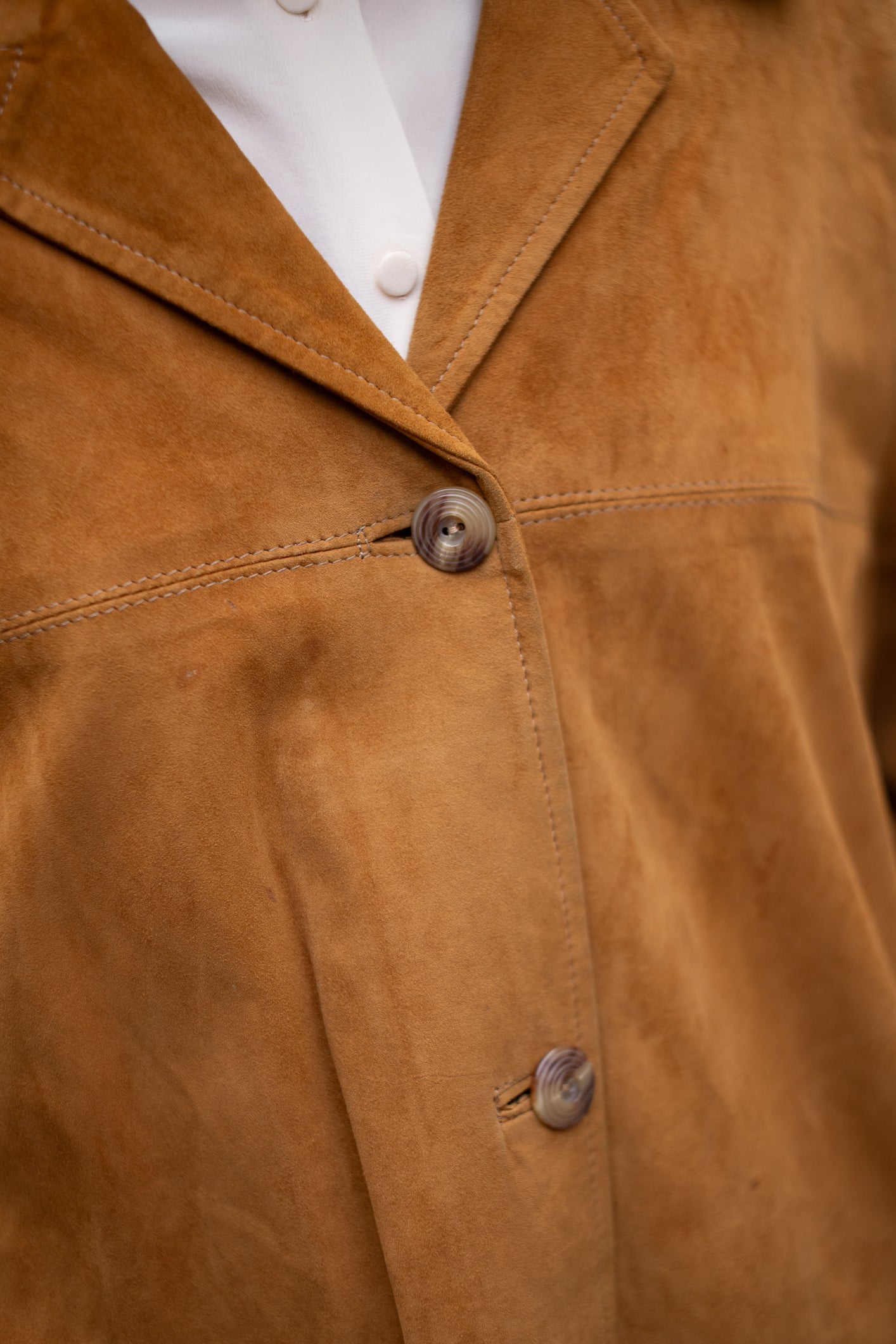 Camel Overshirt Jacket Size M/L UK 10/12