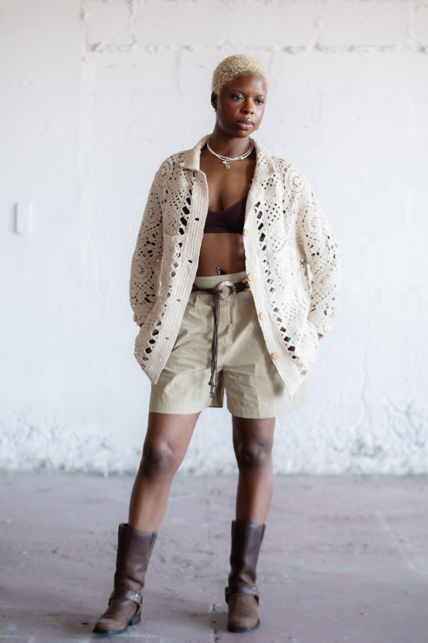 Paperbag Safari Shorts