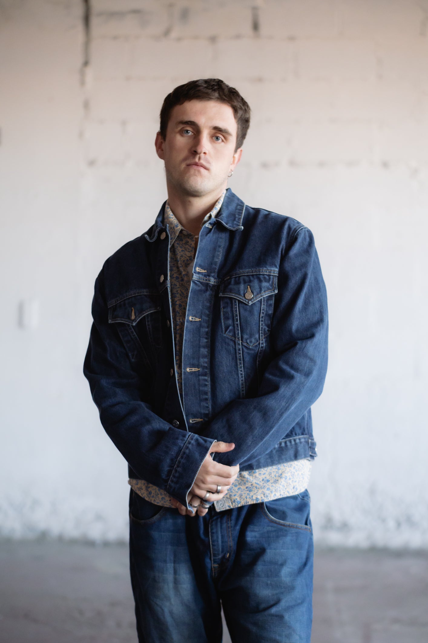 Rifle Denim Jacket in Dark Wash