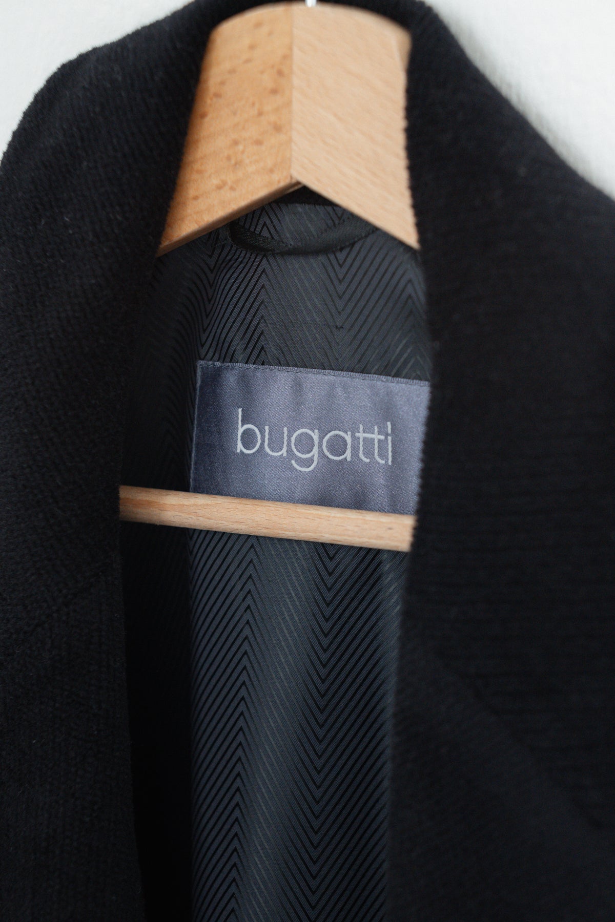 Bugatti Long Merino & Cashemere Wool Coat